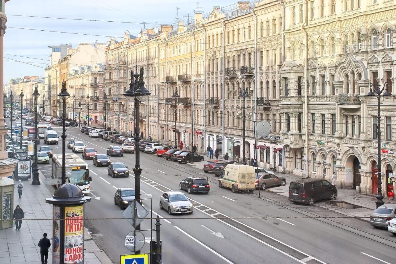 Antares On Nevsky Prospect Hotel San Petersburgo Exterior foto